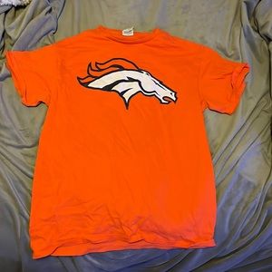 a broncos shirt. adult medium.